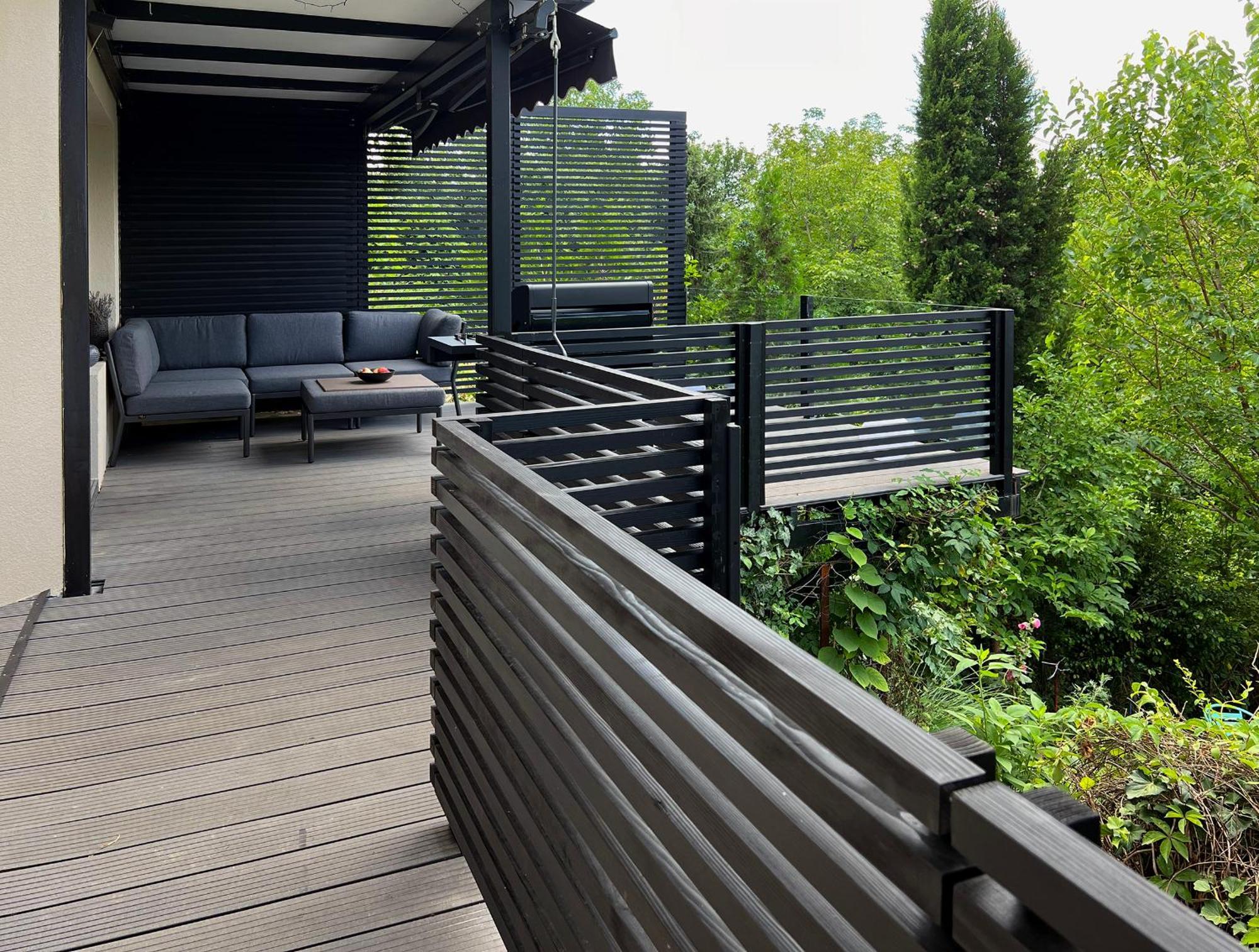 Apartament Pergola House In A Green Oasis With Fantastic View Petrovaradin Zewnętrze zdjęcie